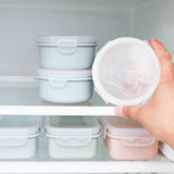 JWDX Storage Containers Clearance! Simple Refrigerator Preservation Box Small Lunch Box Kitchen Lunch Box Plastic Storage Box Sealed Box for Lunch Kitchen Arrangement, Include 1* Bento Box B