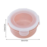 JWDX Storage Containers Clearance! Simple Refrigerator Preservation Box Small Lunch Box Kitchen Lunch Box Plastic Storage Box Sealed Box for Lunch Kitchen Arrangement, Include 1* Bento Box C