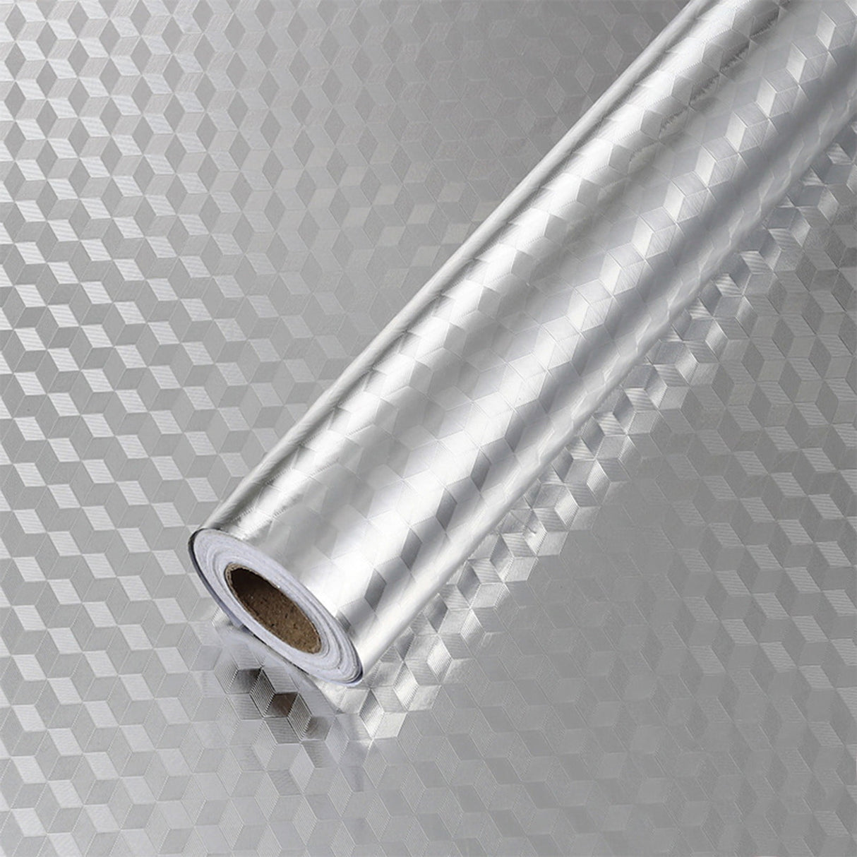 JWDX Kitchen Cleaning Supplies Clearance! Kitchen Backsplash Wallpaper Peel and Stick Aluminum Foil Contact Paper Self, Kitchen Cleaning Appliances Promotion Include 1 Roll of Tin Foil Silver