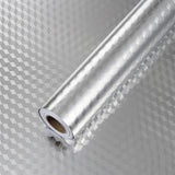 JWDX Kitchen Cleaning Supplies Clearance! Kitchen Backsplash Wallpaper Peel and Stick Aluminum Foil Contact Paper Self, Kitchen Cleaning Appliances Promotion Include 1 Roll of Tin Foil Silver