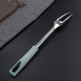 Ortofally Kitchen Utensils Stainless Steel Cooking Tools Heat Resistant Kitchen Gadgets Dishwasher Safe 34.50X3.50X2.00CM Silver