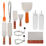 SWETRACE Grill Accessory Bbq Grill Utensils Set Stainless Steel 1 Set 12Pcs