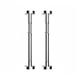 2Pcs Kitchen Sink Brackets Stainless Steel Adjustable Kitchen Sink Bracket Bottom installation Support Legs Kitchen Fixtures (50-80cm Silvery) 35-50cm Silvery