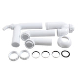 Arkzeo G1-1/2 Inch Kitchen Sink Drain Pipe 40mm Smooth U-Bend Design for Easy Flow