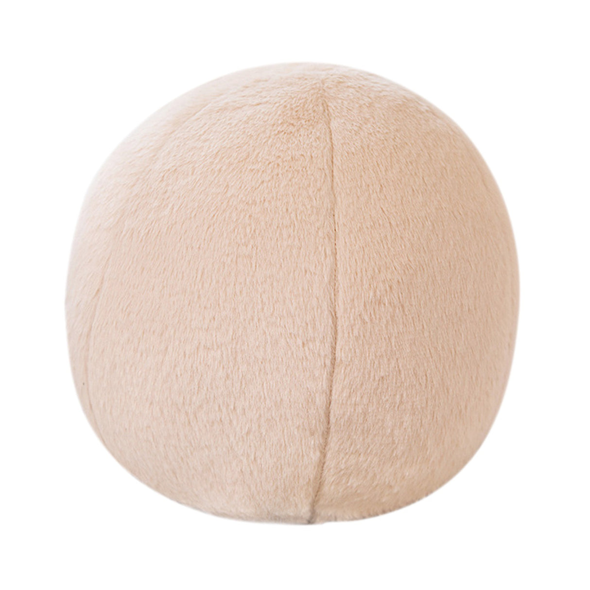 11.8 inch Ball Pillow Nordic Round Throw Pillows Boucle Ball Pillow Sphere Shaped Pillow Round Decorative Pillow for Couch, Sofa, Bedroom Beige