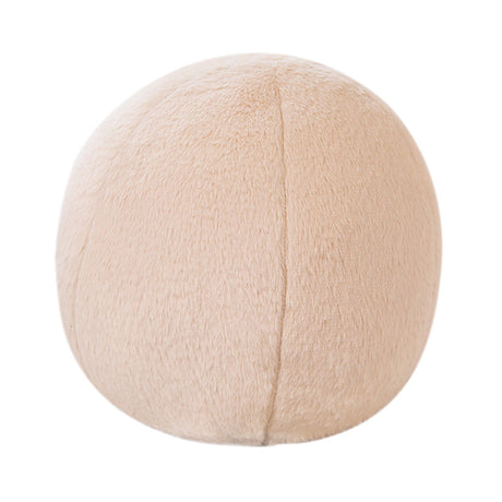 11.8 inch Ball Pillow Nordic Round Throw Pillows Boucle Ball Pillow Sphere Shaped Pillow Round Decorative Pillow for Couch, Sofa, Bedroom Beige