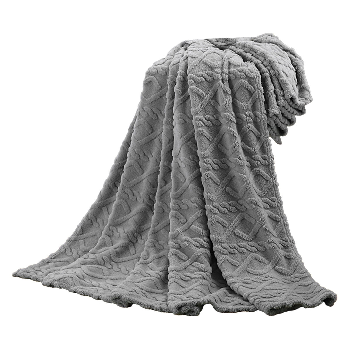 Warm Blankets for Winter, Winter Blankets Queen Size,King Blankets for The Bed, Winter Blankets Queen Size,Super Soft Throw Blankets, Silky Flannel Fleece Bed Blanket Blue