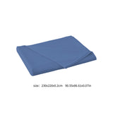 Waterproof Bed Flat Sheet ,Best Season Cotton Sheet-Long Staple Cotton Sheets Set, Soft Cotton Bed Sheets,Reusable Washable Mattress Protector Sheet, Furniture Cover for Bedding,Couch Blue