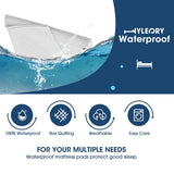 Waterproof Bed Flat Sheet ,Best Season Cotton Sheet-Long Staple Cotton Sheets Set, Soft Cotton Bed Sheets,Reusable Washable Mattress Protector Sheet, Furniture Cover for Bedding,Couch White