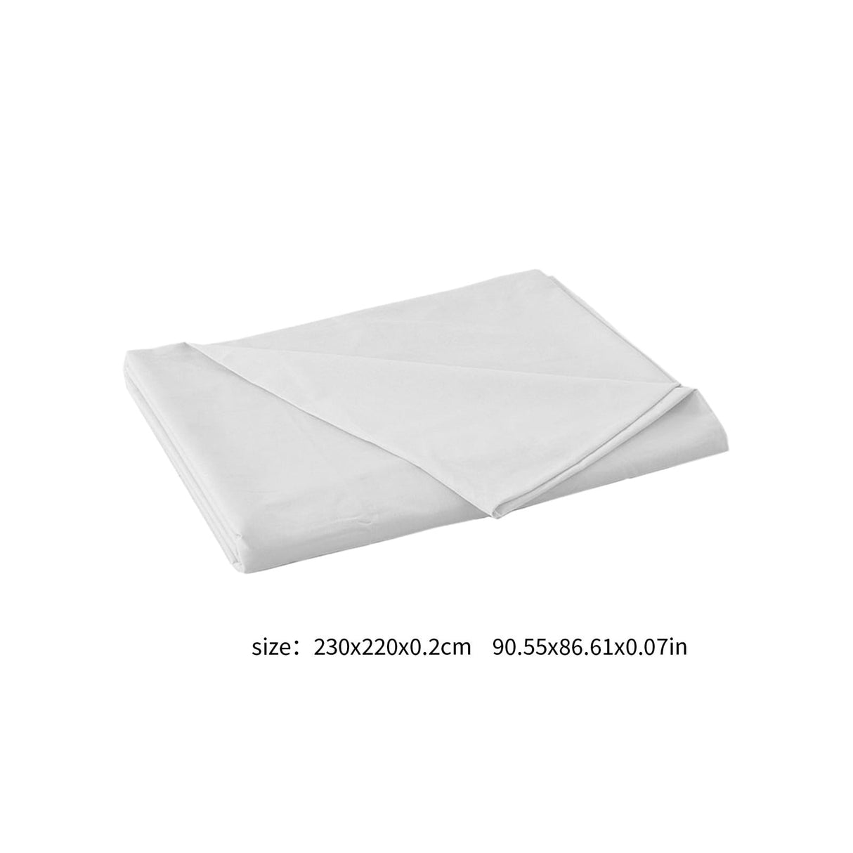Waterproof Bed Flat Sheet ,Best Season Cotton Sheet-Long Staple Cotton Sheets Set, Soft Cotton Bed Sheets,Reusable Washable Mattress Protector Sheet, Furniture Cover for Bedding,Couch White