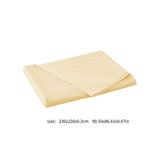 Waterproof Bed Flat Sheet ,Best Season Cotton Sheet-Long Staple Cotton Sheets Set, Soft Cotton Bed Sheets,Reusable Washable Mattress Protector Sheet, Furniture Cover for Bedding,Couch Yellow