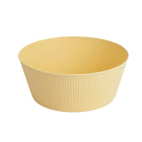 Unbreakable Large Cereal Bowl - Wheat Straw Bowls Salad bowls Microwave and Dishwasher Safe Salad Bowls, Stackable Color Kitchen Bowls for Serving, Soup, Oatmeal, Pasta, Noodles Yellow