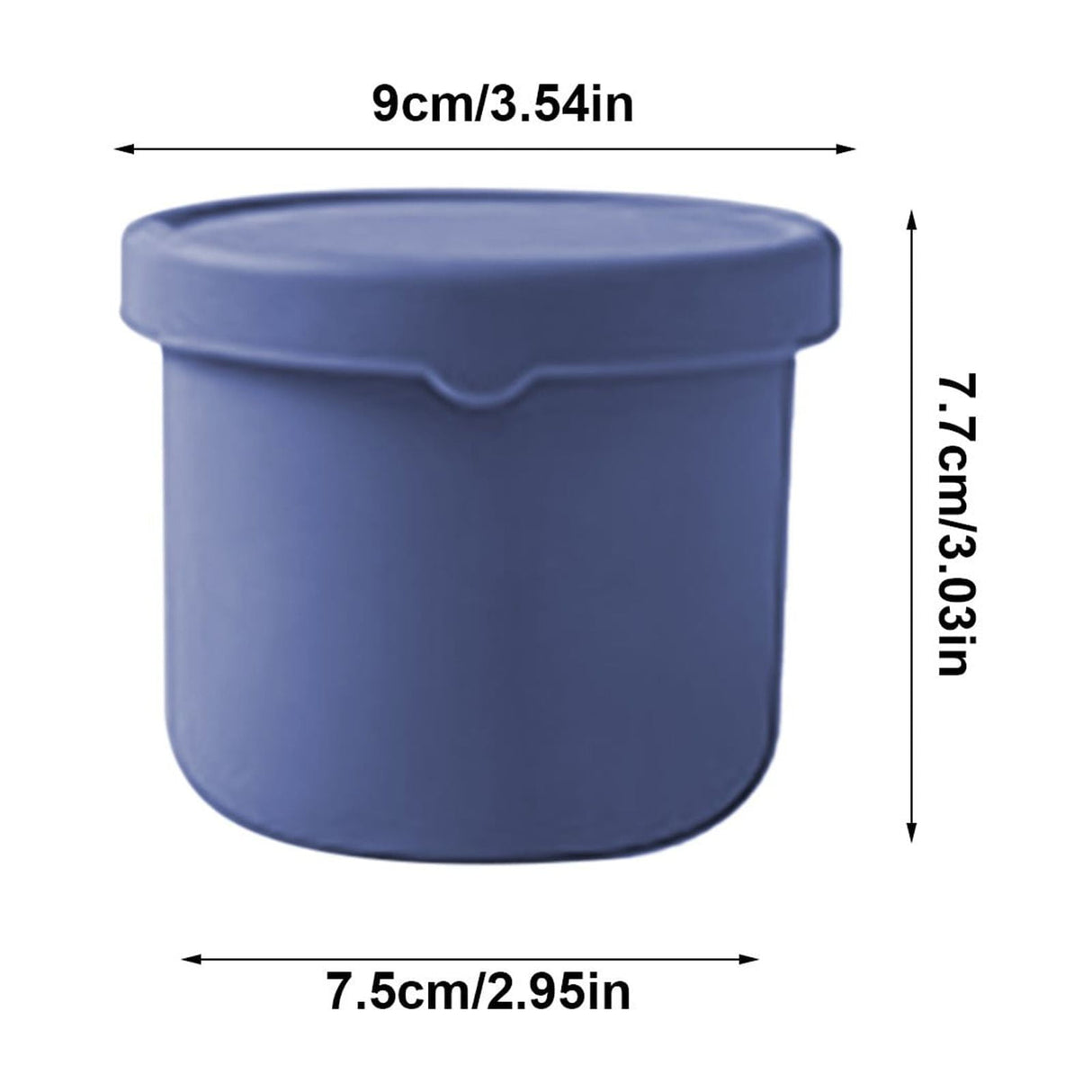 CGZQFEI Silicone Food Containers for Kids, Reusable Baby Snack Fruits Container with Lids, Leak Proof Silicone Food Storage Containers Kids Small Lunch Box BPA Free for Daycare School Travel Purple1