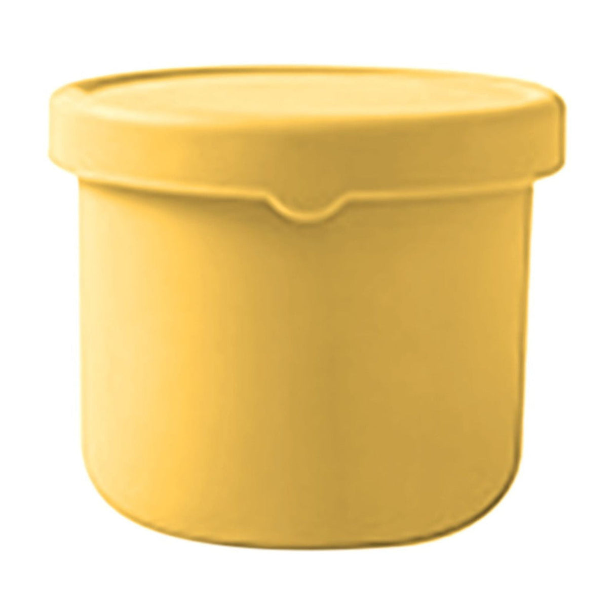 CGZQFEI Silicone Food Containers for Kids, Reusable Baby Snack Fruits Container with Lids, Leak Proof Silicone Food Storage Containers Kids Small Lunch Box BPA Free for Daycare School Travel Yellow1