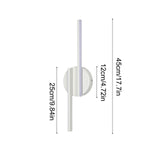 Battery Operated Wall Sconces, 360°Rotation Wireless Rechargeable Lights, Dimmable Detachable Lamp With 3000K-6000K Infinite Dimming,Wall Lamps Mood Led Corridor Wall Lamp White