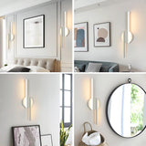 Battery Operated Wall Sconces, 360°Rotation Wireless Rechargeable Lights, Dimmable Detachable Lamp With 3000K-6000K Infinite Dimming,Wall Lamps Mood Led Corridor Wall Lamp White