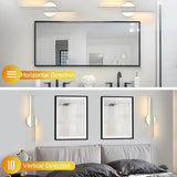 Battery Operated Wall Sconces, 360°Rotation Wireless Rechargeable Lights, Dimmable Detachable Lamp With 3000K-6000K Infinite Dimming,Wall Lamps Mood Led Corridor Wall Lamp White