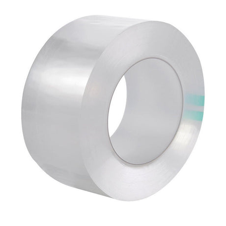 Clear Caulk Tape,Waterproof Self Adhesive Caulk Strip Bathtub Sealant Tape, Sealing Strip Oil Proof Bathroom Sealant for Kitchen Floor Wall Edge Protector,Transparent Acrylic Tape (5x300cm) 8x300cm