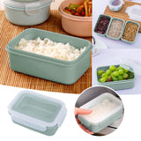 Plastic Meal Prep Containers with Lids, Food Storage Containers with Snap Locking Lids, Airtight Lunch Containers, Microwave, Oven, Freezer and Dishwasher (Blue/1 Pcs) 5.5x3.7 5.5" x 3.7" Blue