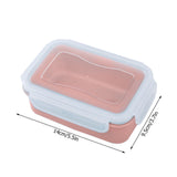 Plastic Meal Prep Containers with Lids, Food Storage Containers with Snap Locking Lids, Airtight Lunch Containers, Microwave, Oven, Freezer and Dishwasher (Red/1 Pcs) 5.5x3.7 5.5" x 3.7" Red