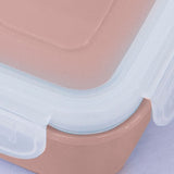 Plastic Meal Prep Containers with Lids, Food Storage Containers with Snap Locking Lids, Airtight Lunch Containers, Microwave, Oven, Freezer and Dishwasher (Red/1 Pcs) 5.5x3.7 5.5" x 3.7" Red