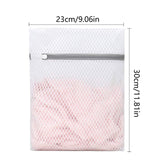 3 Pcs Mesh Laundry Bag For Delicates Wash Bag For Underwear Lingerie Small Premium Fine Mesh Laundry Bags with Sturdy Zipper for Delicates,Travel Storage Organize Bag Laundry Bag,3 Pcs,9.06x11.81 3 Pcs