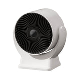 Space Heater,Mini Desk Heater for Office with 160° Lateral Auto Oscillation,3 Adjustable Gears,Tip-Over and Overheat Protection,Fast Heating,Small Ultra-Quiet Desktop Fan with USB Power White EU Standard