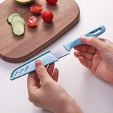Paring Knife,1Pcs Paring Knives (1 Knives And 1 Knife Cover),4 Inch Peeling Knife,Fruit And Vegetable Knife,Ultra Sharp Kitchen Knives, Stainless Steel, Pp Plastic Handle,Kitchen Gadgets,A B