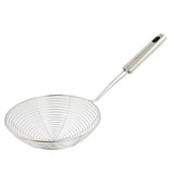 5.4 Inch Stainless Steel Spider Strainer, Pasta Strainer,Stainless Steel Wire Skimmer Spoon With Handle For Kitchen Frying Food, Pasta, Spaghetti, Noodle Spoon,Kitchen Utensils Tools Silver