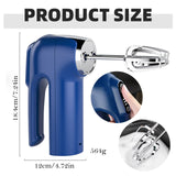 Powerful Hand Mixer, 3-Speed Hand Held Mixer for Baking, Lightweight Stainless Hand , Kitchen Mixer for , Cookies, 1 Pcs, 7.2x4.72 7.2" x 4.72" Blue