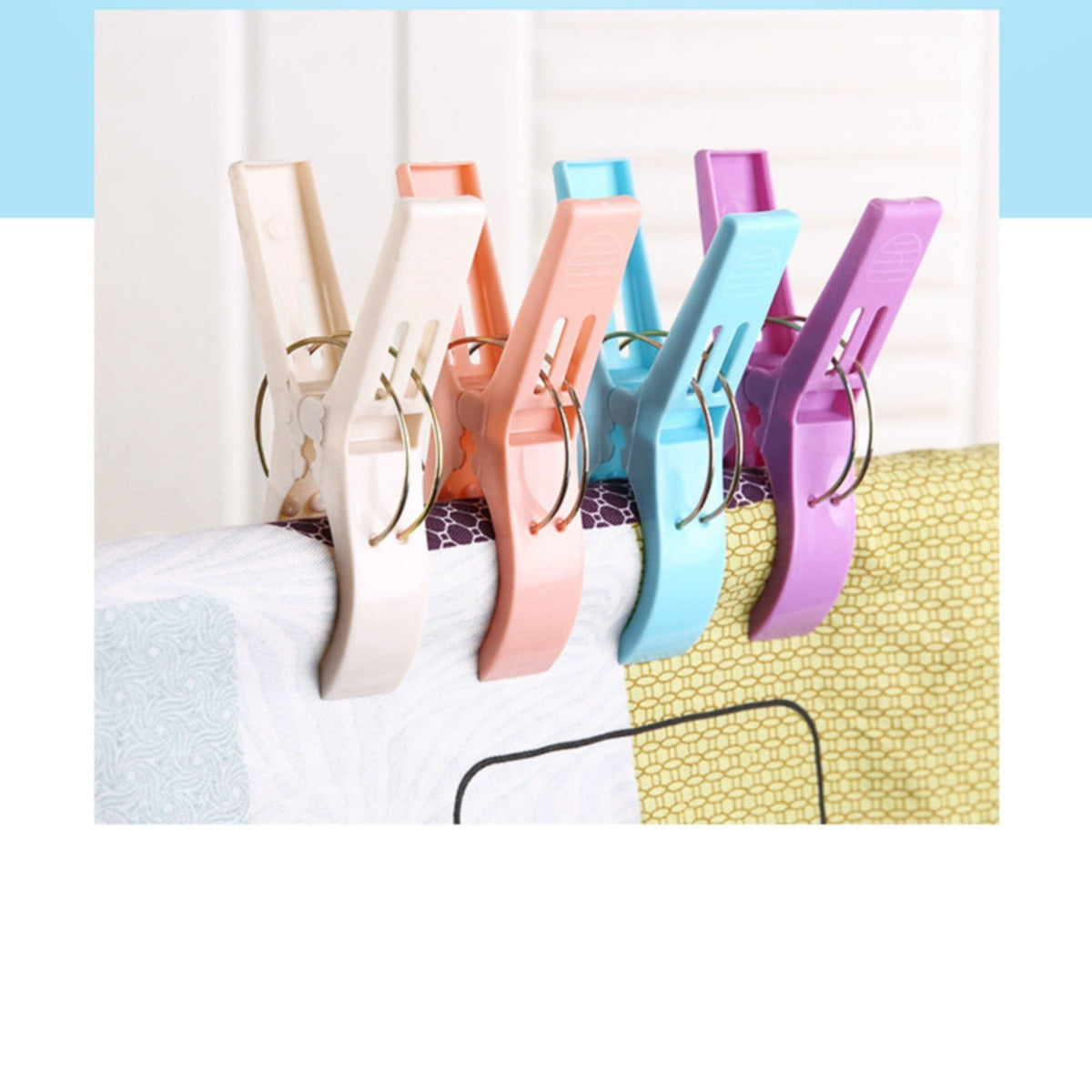 Towel Pegs,Beach Towel Clips for Chairs Cruise Plastic Clothes Pins Beach Chair Towel Clips,Towel Holder Clips,Heavy Duty Clothes Pins-Keep Towel
