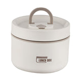 Insulated Lunch Box,Thermo Food Jar for Hot Food,Lunch Containers Wide Mouth Vacuum Insulated Stainless Steel Leakproof Lunch Box,Portable Stainless Steel Food Container,Thermal Food Container,Brown 420ML+620ML Beige