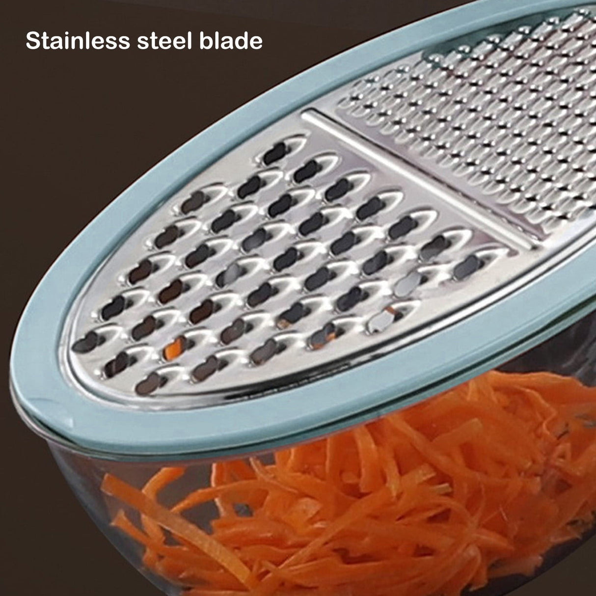 Cheese Grater With Containe,Vegetable Slicer,Stainless Steel Graters,Multi Purpose Graters For Kitchen,Stainless Steel Cheese Shredder,Potato Slicer,Cheese Shredder,Kitchen Gadgets,(A,4.13x7.67 in) A