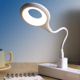 Portable Rechargeable Desk Light Mini Clip Lamp,Desk Lamp Clip on Reading Light,Bedside Lamp with Clamp,Room Essential Clip on Lights Wall-Mounted,Rechargeable Reading Lights for Dorm Makeup