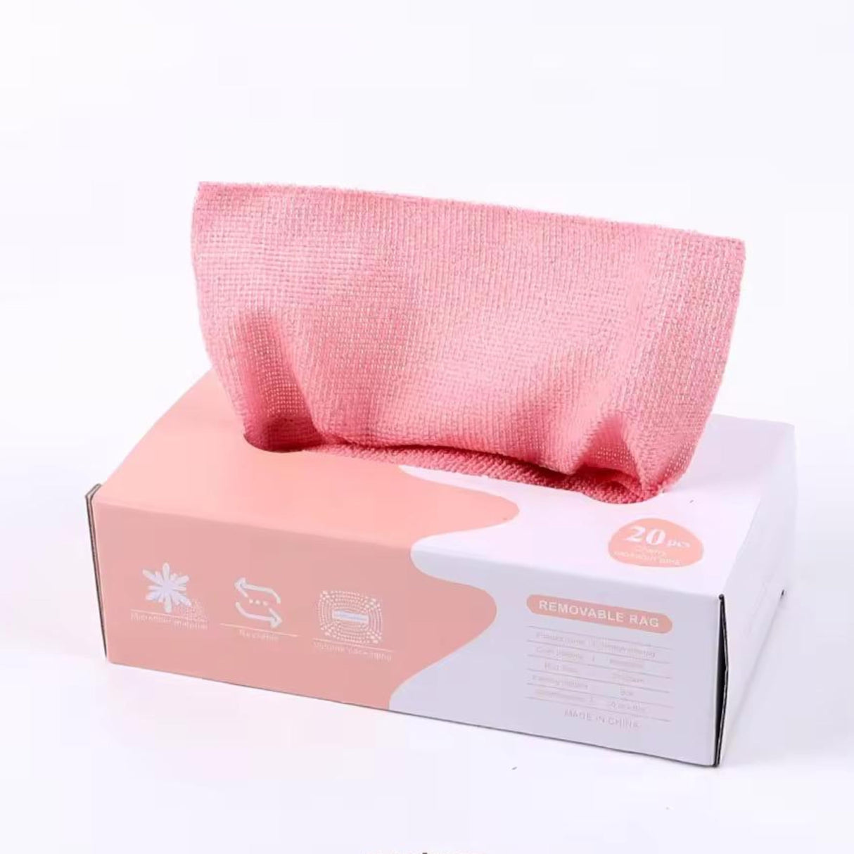 5 PCS Kitchen paper towel/dishcloth/microfiber cleaning cloths | Lint-free | Reusable for home, kitchen, car | Strong water absorption, washable | No streaks, ideal for dishes, glasses, and countertops