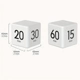Kitchen Timer - Timer - Cube Timer - Flip Timer - Digital Kitchen Timer - Pomodoro Timer - Time Management - Study Timer - Visual Timer - Kitchen Timer - Countdown - Desk Accessories - Kitchen Timers - Gravity Timer - Red - 1 Piece