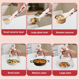 Pan Handle - Plate Tongs - Bowl Tongs - Hot Dish Gripper - Airfryer Accessories - Anti-Scorch Clip - Oven Glove Alternative - Microwave Aid - Kitchen Gadget - Heat Resistant - Anti-Slip - Pan Lifter - Beige - 2 Pieces