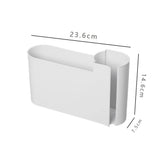 Kitchen Cabinet Organizer - Spice Rack - Door Rack - Kitchen Accessories - Storage Rack - Sink Cabinet Organizer - Garbage Bag Holder - No Drilling - Cabinet Interior - Kitchen Aid - Space Saving - Bathroom Organizer - Adhesive - White - Pack of 2