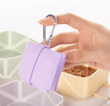 Foldable Dog Food Bowl - Dog Drinking Bowl - Dog Bowl - Travel Bowl - Water Bowl - Food Bowl - Dog Supplies - Hiking - Camping - On the Go - Silicone Bowl - Portable Food Bowl - Dog Accessories - Light Yellow - 1 Piece