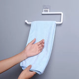 Kitchen Roll Hanger | Kitchen Roll Holder | Kitchen Roll Holder | Foil Holder | Self-Adhesive | White