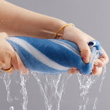 Clearance 8 Pack Plush Absorbent 100% Cotton Bath Towel Set, 2 Bath Towels 4 Hand Towels 2 Washcloths, Luxury 8 Piece Towel Set for Bathroom SPA Gym, Family Bath Towel Set Blue