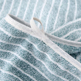 Clearance 8 Pack Plush Absorbent 100% Cotton Bath Towel Set, 2 Bath Towels 4 Hand Towels 2 Washcloths, Luxury 8 Piece Towel Set for Bathroom SPA Gym, Family Bath Towel Set Green