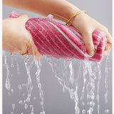 Clearance 8 Pack Plush Absorbent 100% Cotton Bath Towel Set, 2 Bath Towels 4 Hand Towels 2 Washcloths, Luxury 8 Piece Towel Set for Bathroom SPA Gym, Family Bath Towel Set Pink