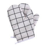 Heat Resistant Oven Gloves,Extra Thick Cotton Kitchen Mitts for Baking, Grilling, BBQ,Non-Slip Microwave & Pot Holder with Hanging Loop,Insulated Hot Pads for Women/Men Yellow