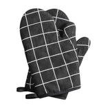 Heat Resistant Oven Gloves,Extra Thick Cotton Kitchen Mitts for Baking, Grilling, BBQ,Non-Slip Microwave & Pot Holder with Hanging Loop,Insulated Hot Pads for Women/Men Yellow