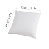 Pillow Insert, Hypoallergenic Square Form Sham Stuffer, Standard White Non-woven Cloth, Sofa Decorative, Euro Throw Pillow Inserts, for Sofa Bed Couch, Headboard Cushion Core A
