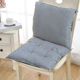 High Back Chair Cushions with Ties, 15.7" Indoor Outdoor Rocking Patio Chair Cushions, Non-skid No-Slip Onepiece Dining Chair Pad for Kitchen Dining Room Living Room Black