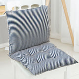 High Back Chair Cushions with Ties, 15.7" Indoor Outdoor Rocking Patio Chair Cushions, Non-skid No-Slip Onepiece Dining Chair Pad for Kitchen Dining Room Living Room Black