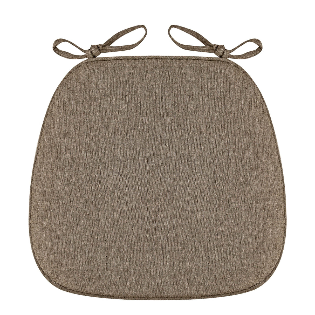 Chair Cushion with Ties for Dining Chairs, 16x17" Memories Foam Non-slip Chair Pad with Machines Washable Cover and Zipper, Detachable Cushion for Kithchen Living Room Office B