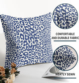 Lime Green White Leopard Print Pillow Covers 18x18 Inch Set of 2 Cheetah Animal Spots Decorative Throw Pillows For Couch Farmhouse Chinoiserie Pillow Cases Home Decor For Room Sofa Bed Porch Outdoor 18" x 18" Green Leopard